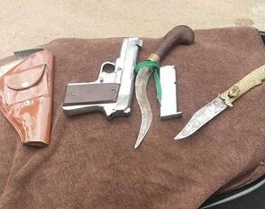 ವ‍ಶಪಡಿಸಿಕೊಂಡ ಮಾರಕಾಸ್ತ್ರಗಳು. | Kannada Prabha