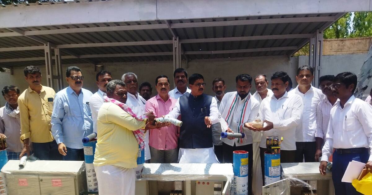 economic empowerment through ganga kalyan yojana: mla b. devendrappa
