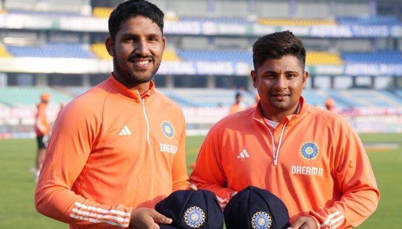 ಧ್ರುವ್‌ ಜುರೆಲ್‌ ಮತ್ತು ಸರ್ಫರಾಜ್‌ | Kannada Prabha