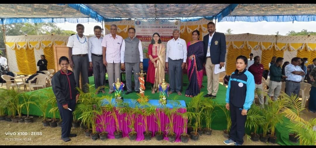 ಕೆ ಕೆ ಪಿ ಸುದ್ದಿ 01:ನಗರದ ರೂರಲ್ ಕಾಲೇಜು ಆವರಣ  ದಲ್ಲಿ ಅಂತರ್ ಕಾಲೇಜು ವಾಲಿಬಾಲ್ ಪಂದ್ಯಾವಳಿಯಲ್ಲಿನಗರದ ರೂರಲ್ ಕಾಲೇಜು ತಂಡ ದ್ವಿತೀಯ ಸ್ಥಾನ ಗಳಿಸಿತು.  | Kannada Prabha